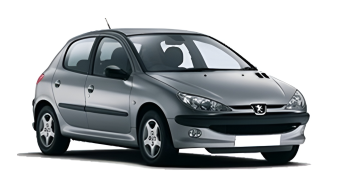 نیم موتور پژو 206 اورجینال